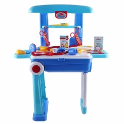Blue Toys Εργαλειοθήκη Τρόλευ Doctor Playset Με Βαλίτσα Και Αξεσουάρ (MKI983420)