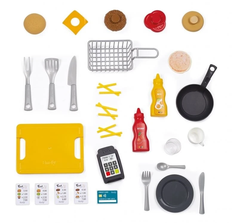 Smoby Κουζίνα- Food Corner Restaurant (310910) - Image 4