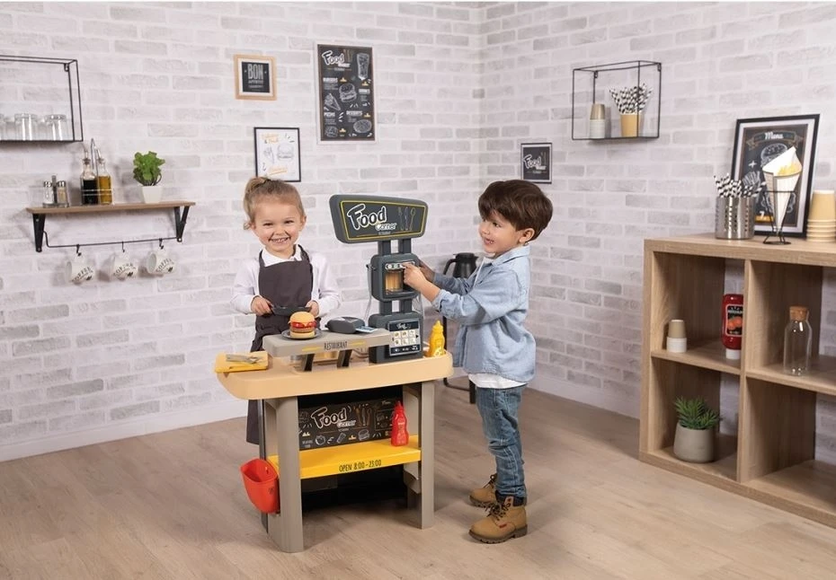 Smoby Κουζίνα- Food Corner Restaurant (310910) - Image 5