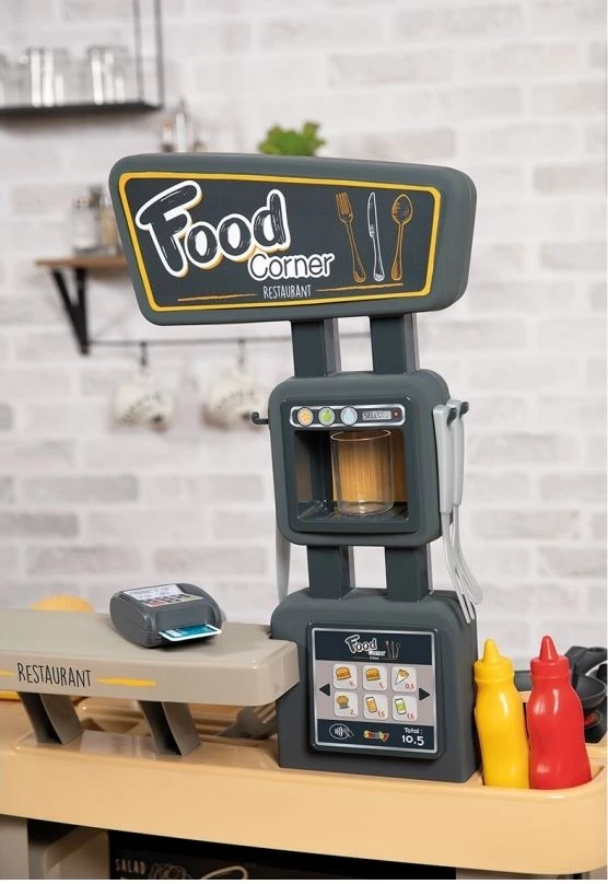 Smoby Κουζίνα- Food Corner Restaurant (310910) - Image 7