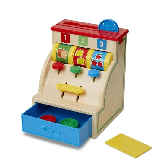 Melissa & Doug Ξύλινη Ταμειακή Μηχανή (13378) - Image 5
