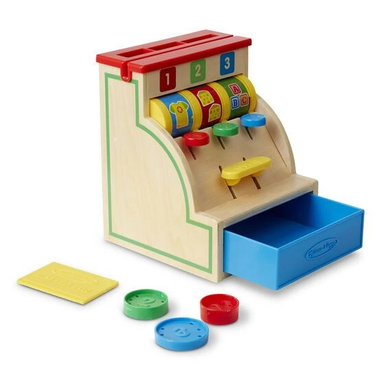 Melissa & Doug Ξύλινη Ταμειακή Μηχανή (13378) - Image 6