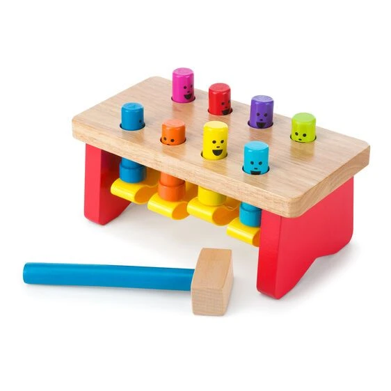 Melissa & Doug Melissa And Doug Ξύλινος Πάγκος Μς Σφυράκι – Deluxe Pounding Bench (14490)