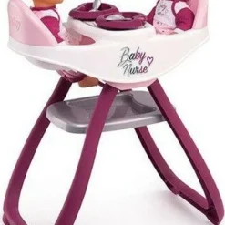 Smoby Baby Nurse Baby Chair For 2 Dolls (220344)