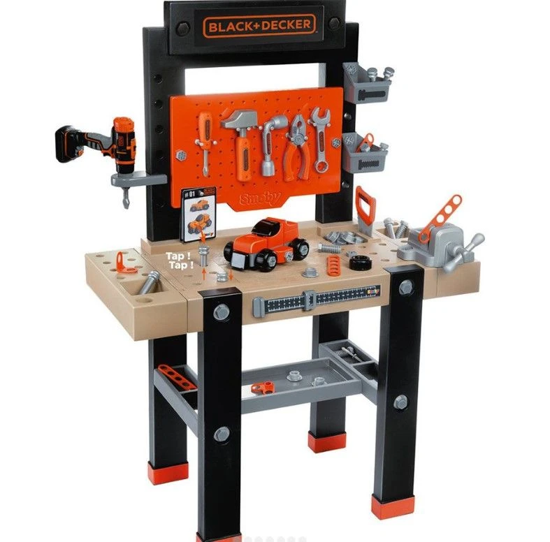 Smoby Παιδικά Εργαλεία Black And Decker Πάγκος Εργασίας The Star Kids (360701) - Image 3