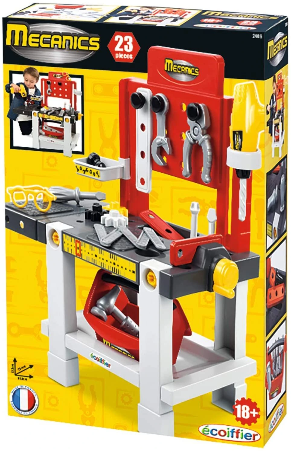 Ecoiffier Εργαλεία Και Πάγκος Εργαλείων (2416)