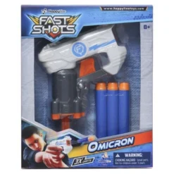 Just Toys Fast Shots Omicron With 3 Foam Darts (590067)