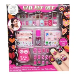 Blue Toys Παιδικό Σετ Αυτοκόλλητων Νυχιών (MKN283053)