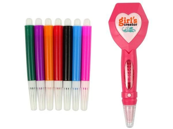 Blue Toys Παιδικό Σετ τατουάζ Girl’s Tattoo Art Pens Set (MKO392051) - Image 4