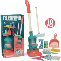 Blue Toys Παιδική Ηλέκτρικη Σκούπα Και Είδη Υγιεινής (MKO402122)