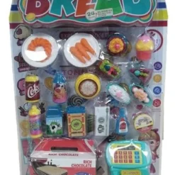 Blue Toys Παιδική Ταμειακή Μηχανή Mini Super Market (MKL071861)