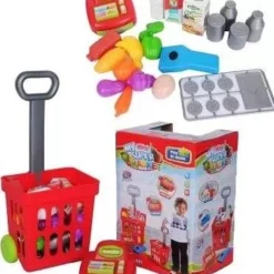 Blue Toys Παιδικό Καρότσι Σούπερ Μάρκετ (MKF592923)