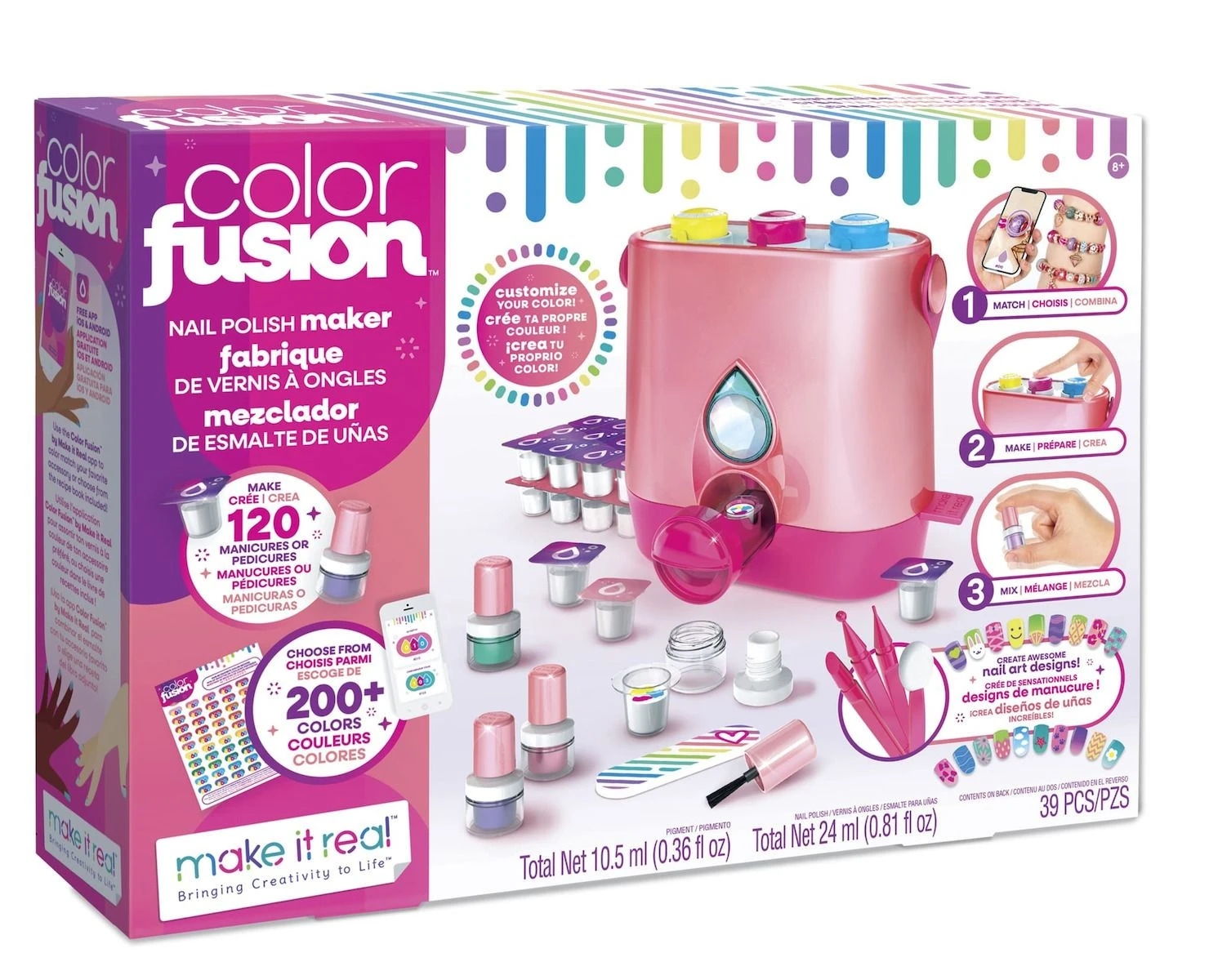 Make It Real- Color Fusion Nail Polish Maker (2561) - Image 3