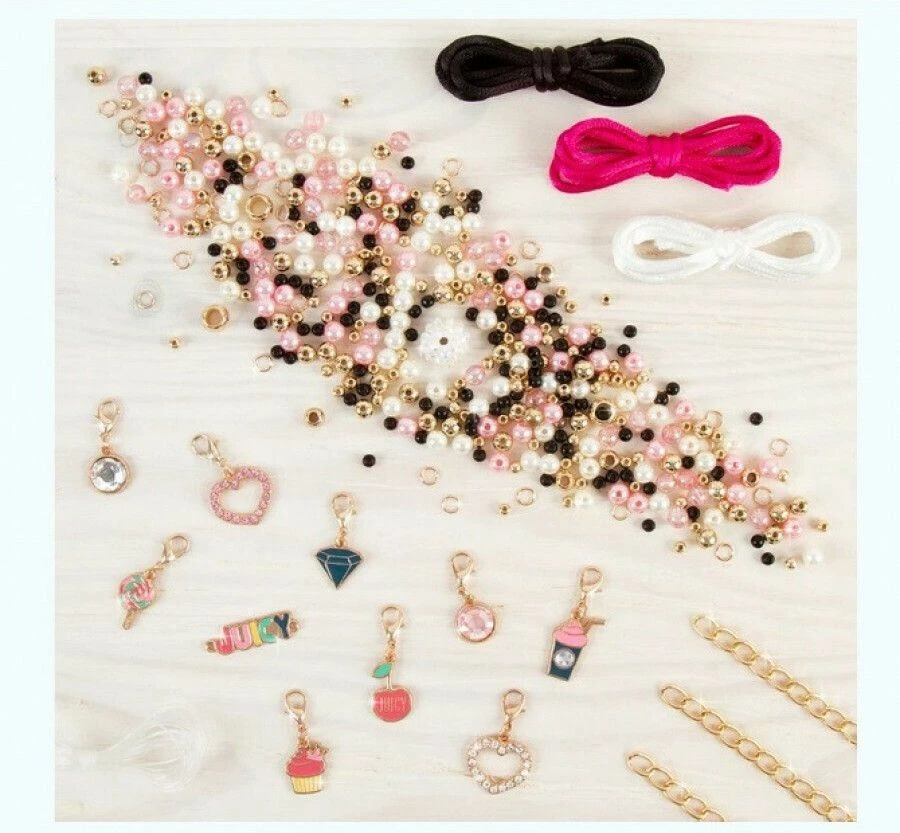 Make It Real- Juicy Couture Pink And Precious Bracelets (4408) - Image 2