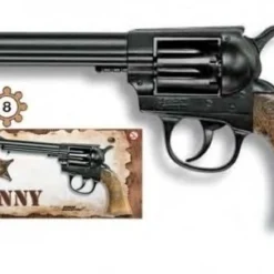 Αποκριατικο Οπλο Edison Jenny 8 Σφαιρο Die Cast (157/22)