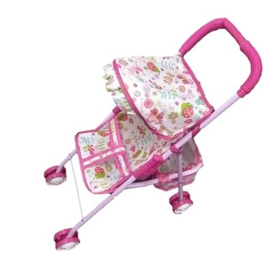 Blue Toys Καροτσι Μωρου Μεταλλικο Με Τεντα Σε Διαφορα Σχεδια (MKF669837) - Image 2