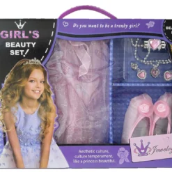 Blue Toys Κοριτσιστικο Σετ Ομορφιας Beauty Με Παπουτσια,Περιδεραιο Και Σκουλαρικια Οεμ (MKH231156)