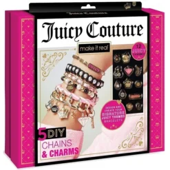 Make It Real- Juicy Coutoure Gold Chains And Charms (049301)