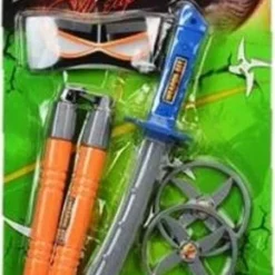 Blue Toys Οπλα Καρτελα Σπαθι Και Αξεσουαρ Νιντζα (MKF374583)