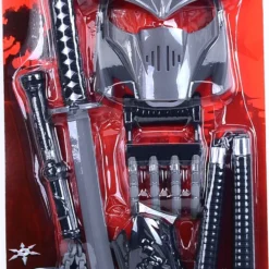 Blue Toys Οπλα Καρτελα Νιντζα Set Με Σπαθι Μασκα Και Αξεσουαρ (MKI966545)