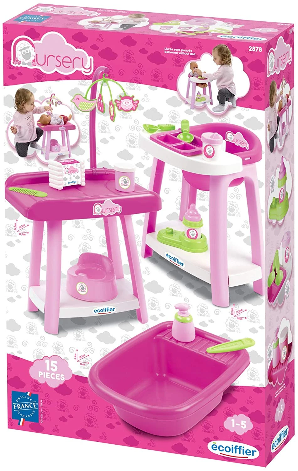 Ecoiffier Σετ Περιποίησης Μωρού 3 Σε 1 (2878) - Image 4