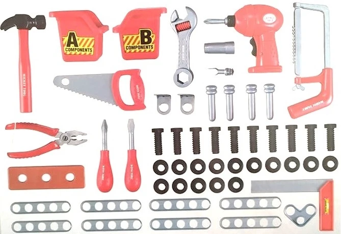 Blue Toys Πάγος Εργασίας Με Ηλεκτρικό Βιδολόγο (MKL091409) - Image 2