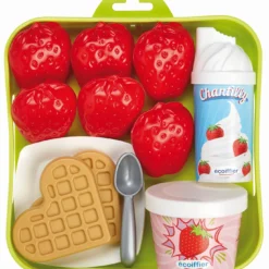 Ecoiffier κουζ.σετ δίσκος με φράουλες (8/978S)