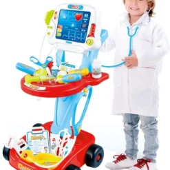 Blue Toys Σετ Μικρός Γιατρός Με Ηλεκτροκαρδιογράφημα (MKH875781)