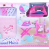 Blue Toys Σετ Σιδερώματος Sweet Home Με Σιδερώστρα, Σίδερο Και Κρεμάστρα (MKI843641)