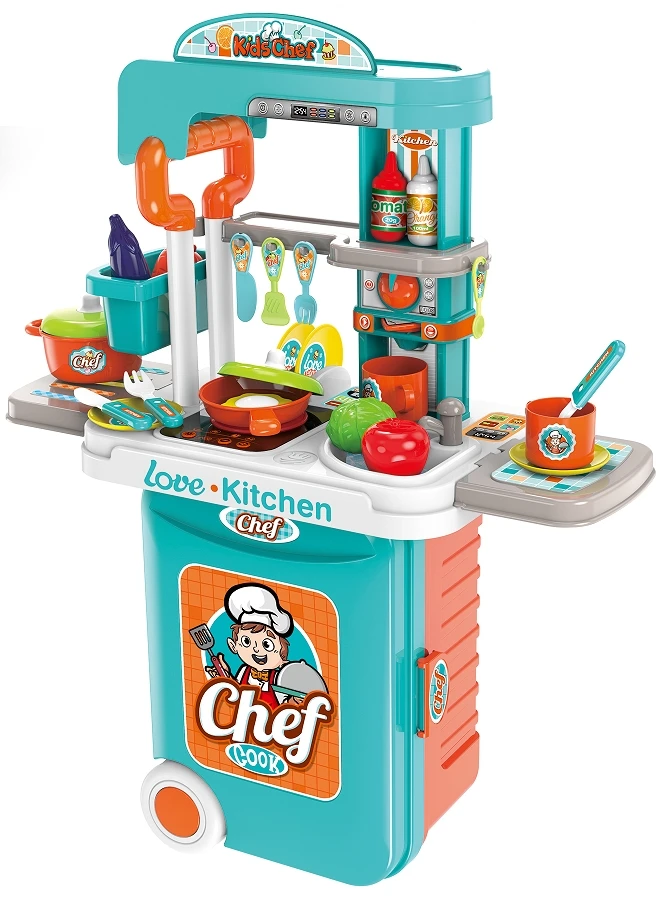 Blue Toys Κουζίνα – Βαλιτσάκι My Kitchen (MKL132179) - Image 3