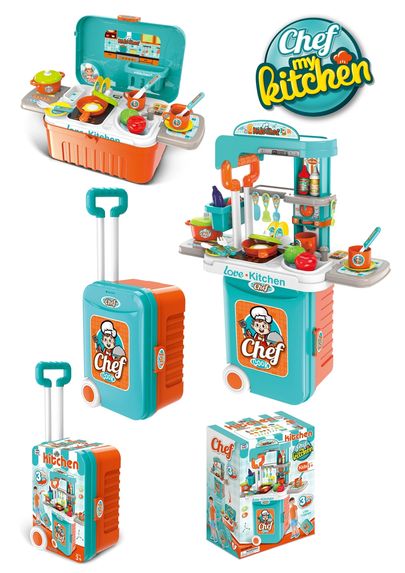 Blue Toys Κουζίνα – Βαλιτσάκι My Kitchen (MKL132179) - Image 2