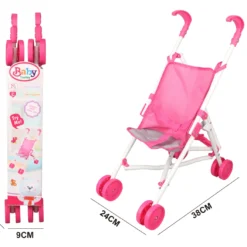 Blue Toys Παιδικό Καροτσάκι Μωρού Με Σχέδια (MKL411116)