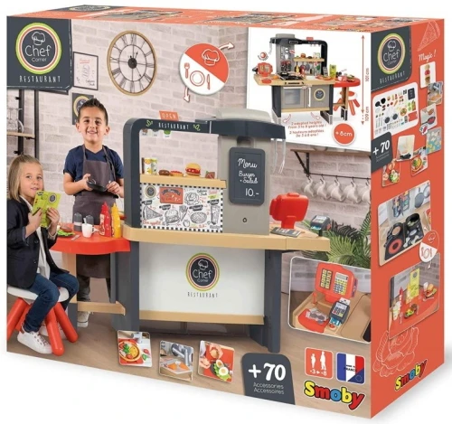 Smoby Κουζίνα Chef Corner Restaurant (312303) - Image 2