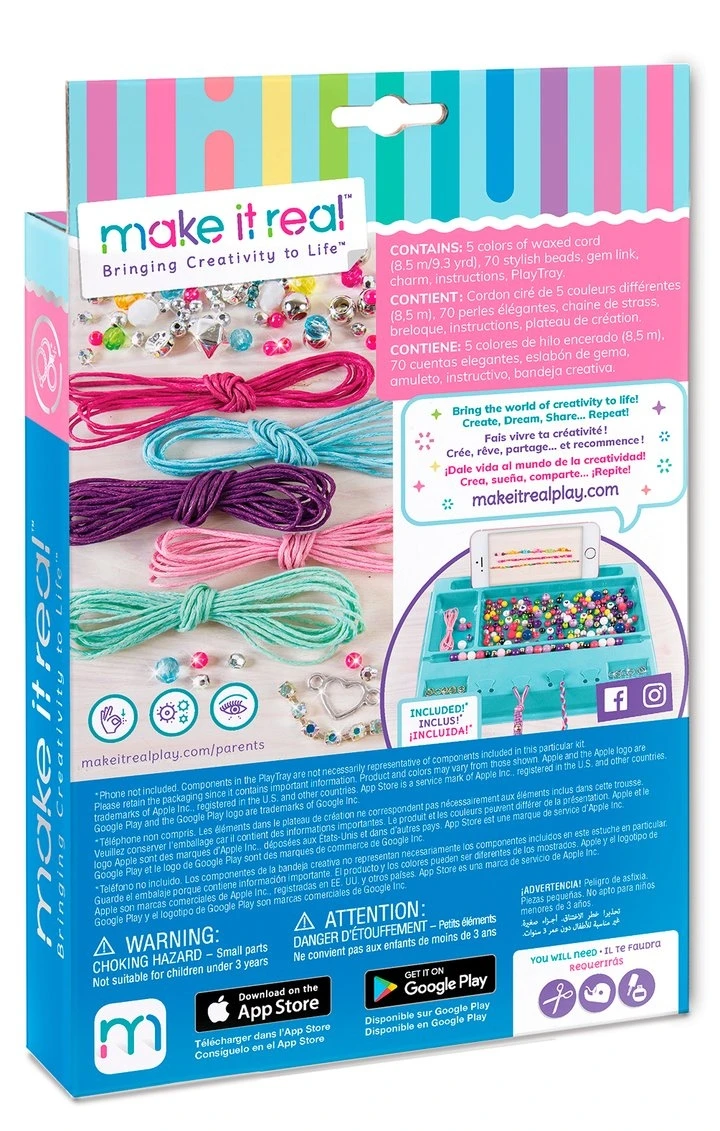 Make It Real – RAINBOW BLING BRACELETS (1206) (049279) - Image 2