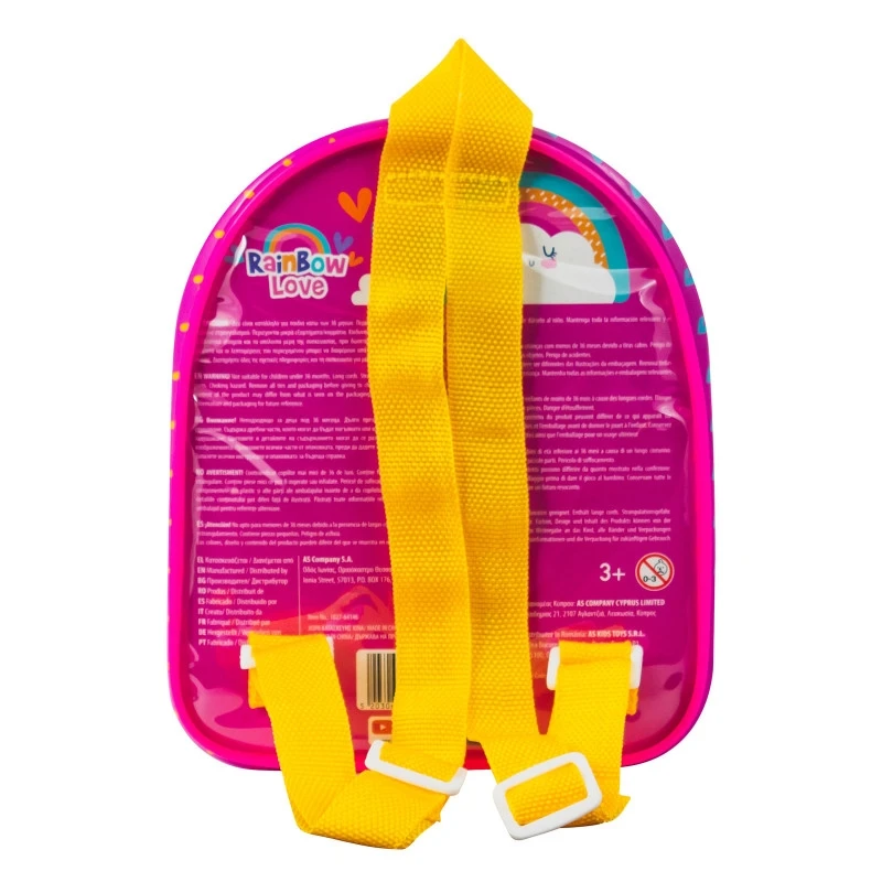 AS το καλό παιχνίδι Τσαντάκι Με Αξεσουάρ Rainbow Love (1027-64146) - Image 3